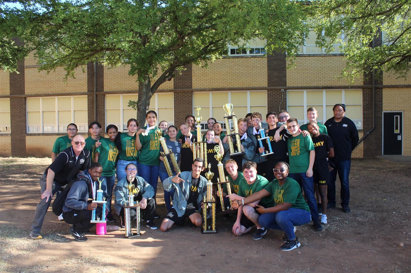  BHS JROTC Top of Texas Drill Meet Grand Champions 